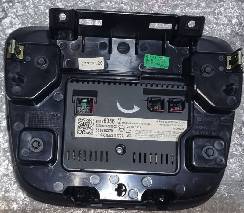 монитор Chevrolet Malibu 2