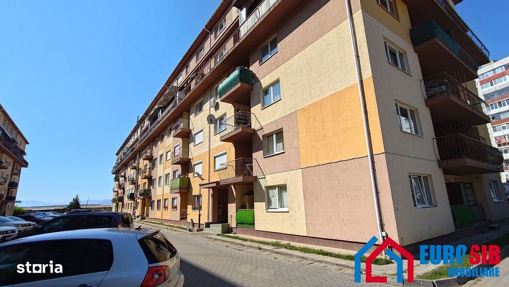 Garsoniera etaj 3 cu balcon in Sibiu cartier Hipodrom — fotografia 1