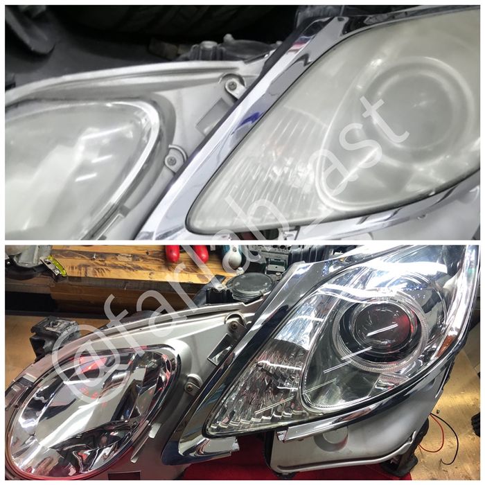 Ремонт фар, полировка фар, установка bi led линз, замена линз - Тюнинг ...