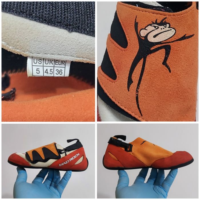 Pantofi de escalada Madrock Mad Monkey, cățărare, alpinism, nr. 36 EU