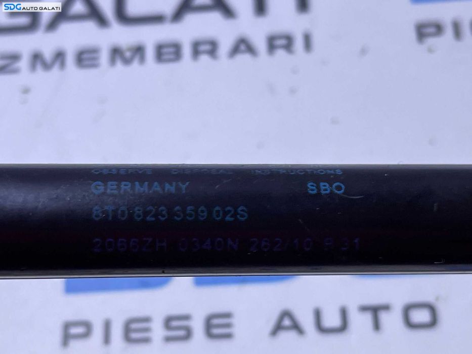 Telescop Amortizor Capota Motor Audi A4 B8 2008 - 2015 Cod 8T0823359