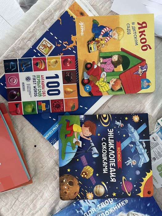 Развивающие игрушки , книги , пазлы , конструкторы , букварь