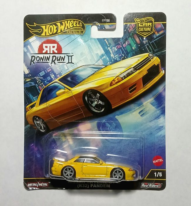 Hot wheels premium car culture Nissan Skyline GT-R (R32) Pandem