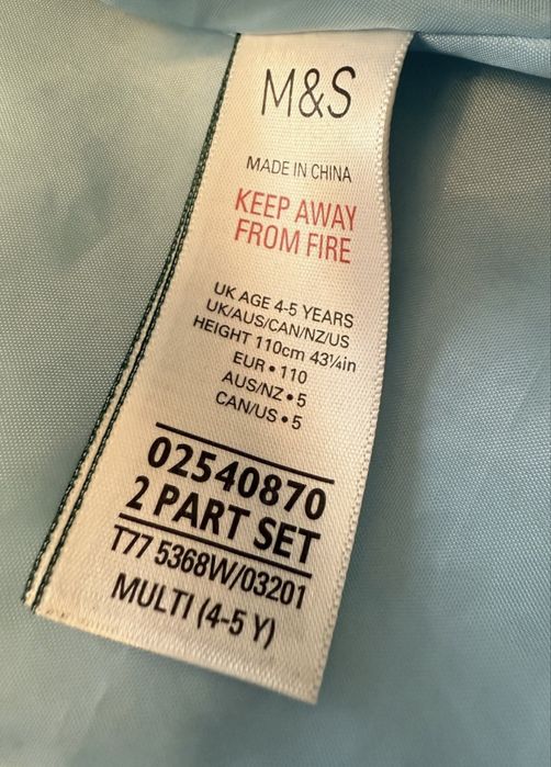 Geaca Marks & Spencer Unisex Copii 4-5 Ani
