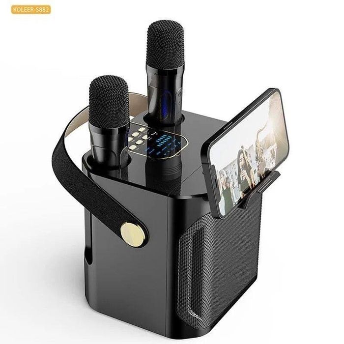 Колонка,ретро колонка с микрофоном