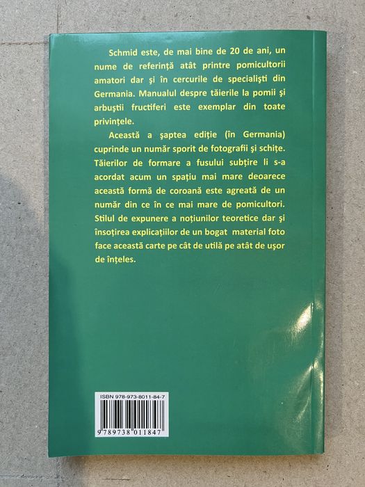 Pomii si arbusii fructiferi Lucrarile de taiere, Carte