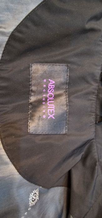 Плащ мужской чёрный