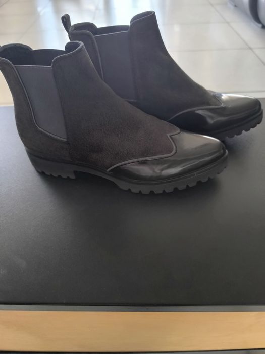 Боти Geoxe естествен велур