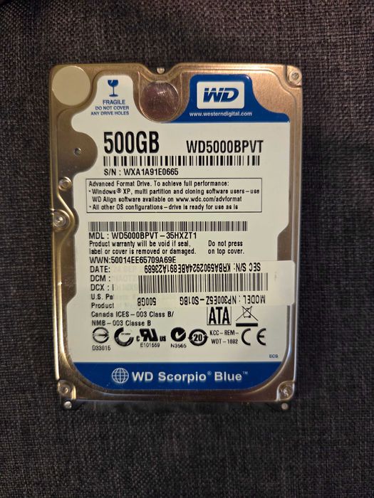 твърди дискове 2'5 HDD Laptop