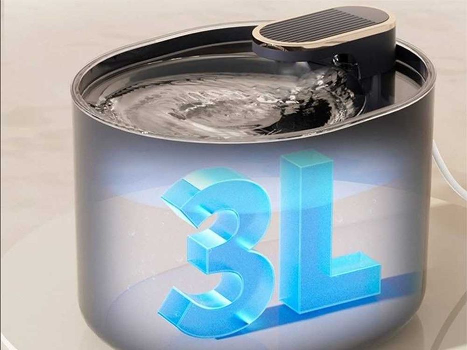 Авто поилка за куче и котка фонтан с филтър