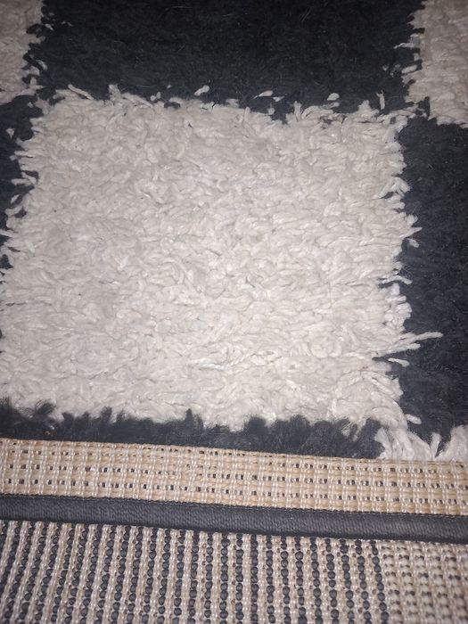 Covor shaggy cu fir lung 150 cm/80 cm