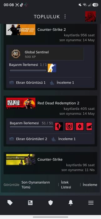 Steam аккаунт с играми