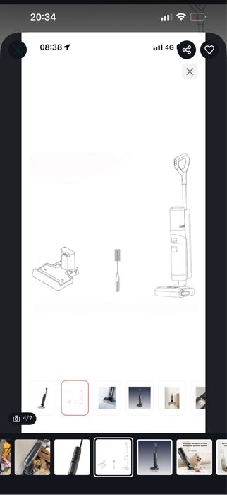 Dreame моет сушит пылесосит