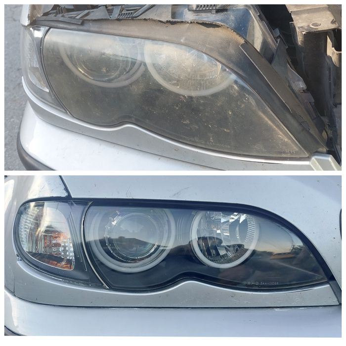 Химическо полиране на фарове полиране Пастиране