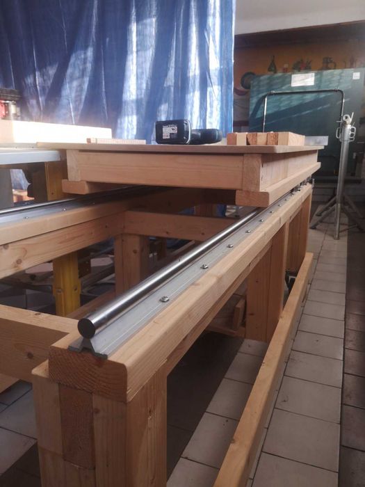 Професионално модифициран настолен циркуляр CIMEX с подвижна маса