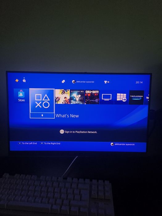 PS4 pro с джойстик