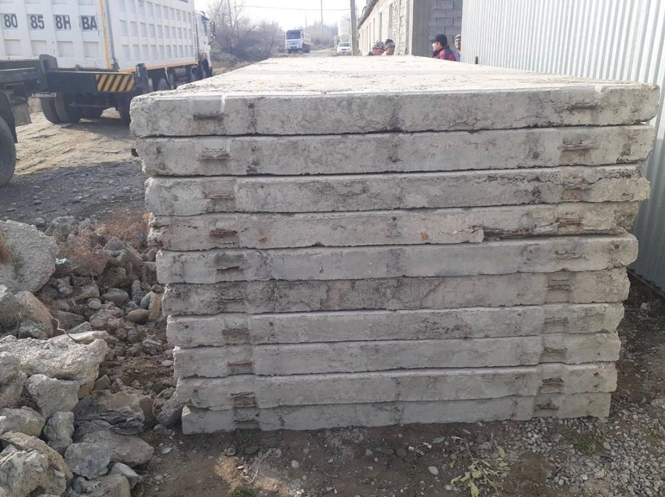 Дарожние плита размерла бор