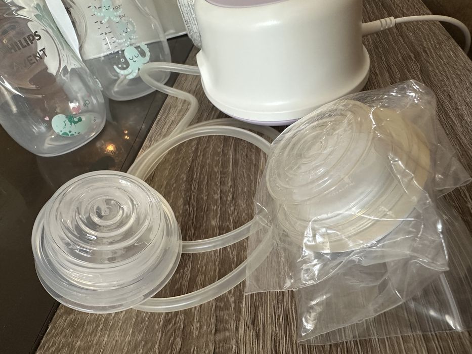PHILIPS AVENT Комплект електрическа помпа за кърма и шишета COMFORT