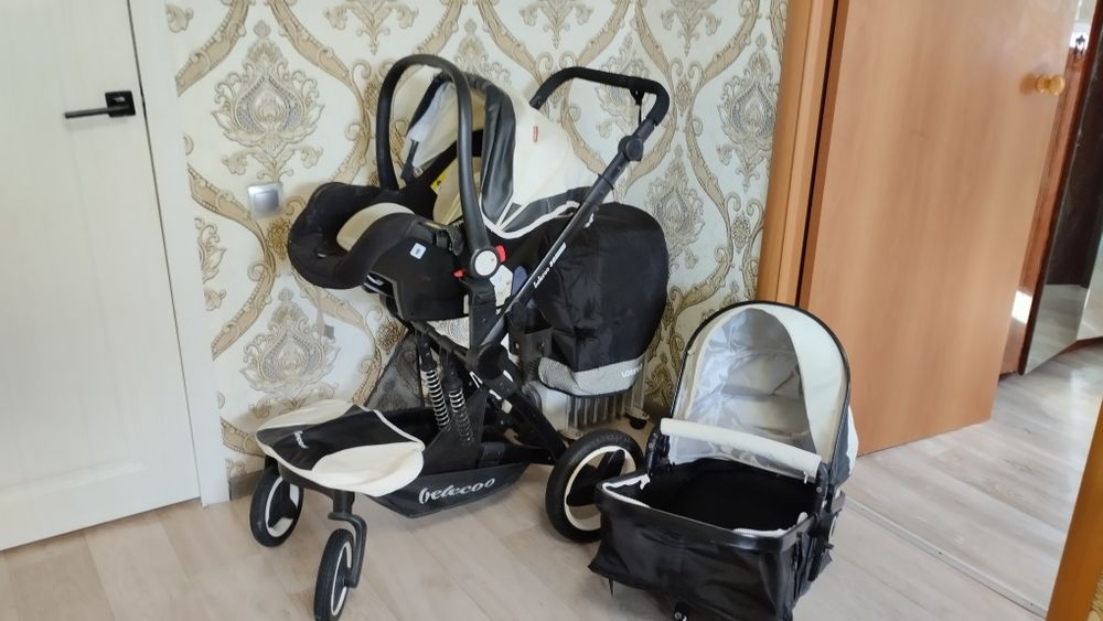 Детская коляска с автокресло