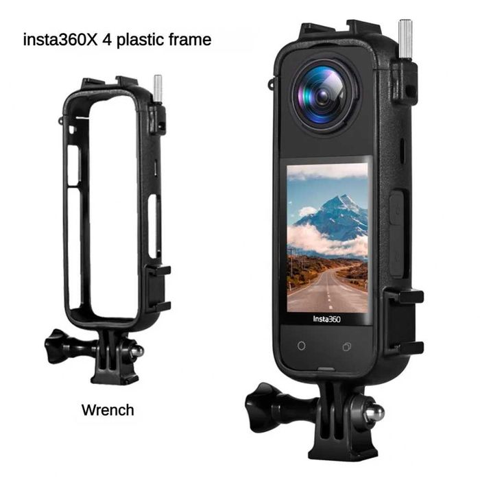 Cadru frame carcasa de protectie pentru camere de actiune Insta360 X4