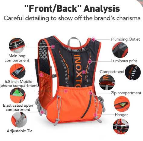 Рюкзак для бега и велосипеда