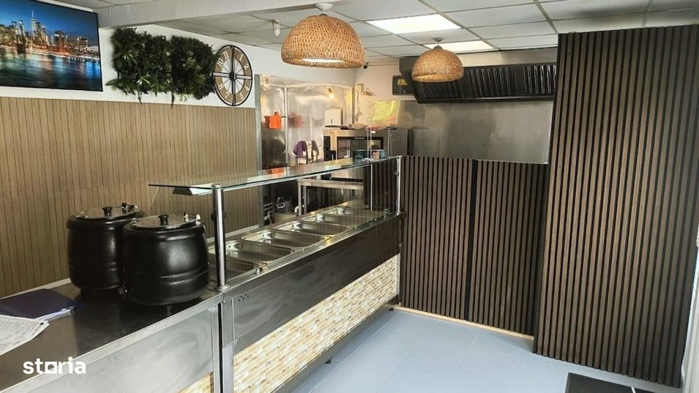 Spatiu comercial stradal - complet echipat