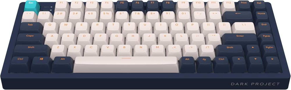Механична клавиатура Dark Project KD83A Navy Blue - G3MS Sapphire