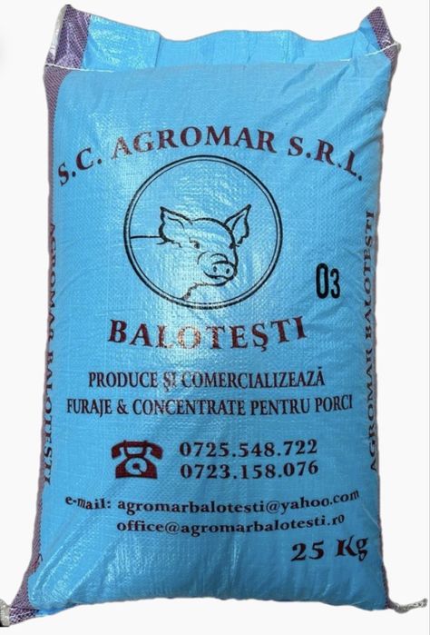 AGROMAR  Furaje/Nutret porc crestere 03 (30-100kg) granulat 25kg