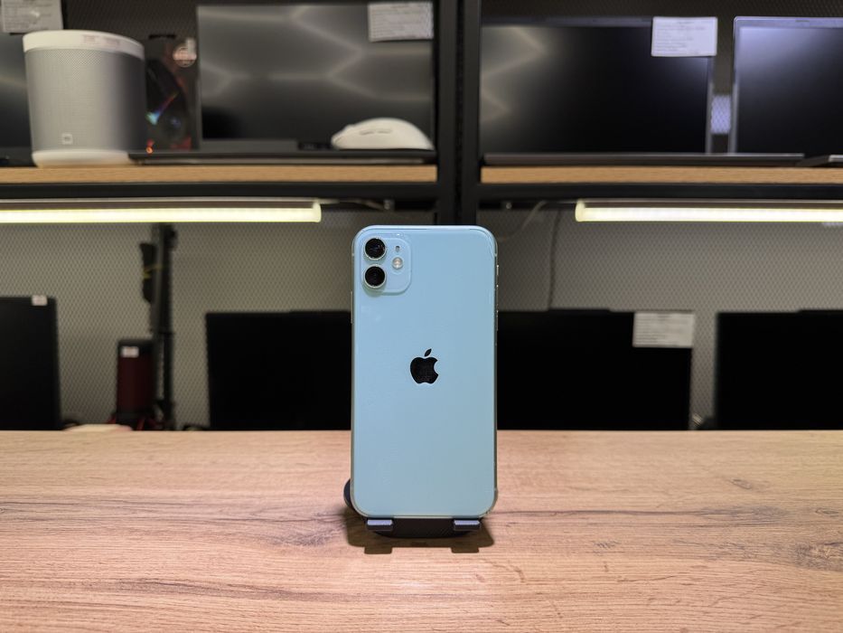 iPhone 11, 128 GB, АКБ75%, зеленый, 1448/А10