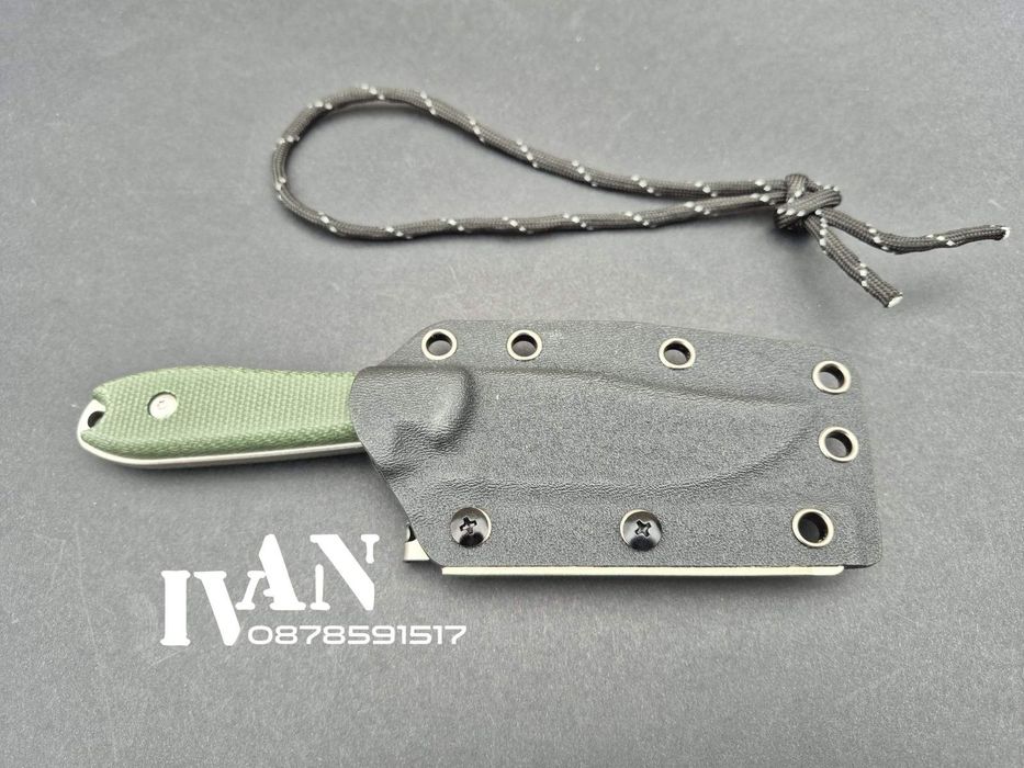Тактически нож стомана D2 дръжка G10 кания KYDEX