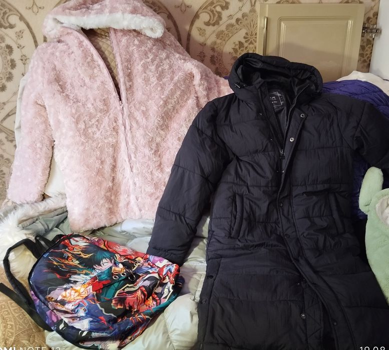 Девочеки 9-12 лет Куртки Лонгсливы Юбки Худи Рюкзаки  Колготки