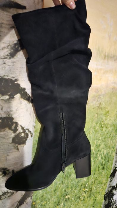 Cizme  toamna -iarna piele intoarsa