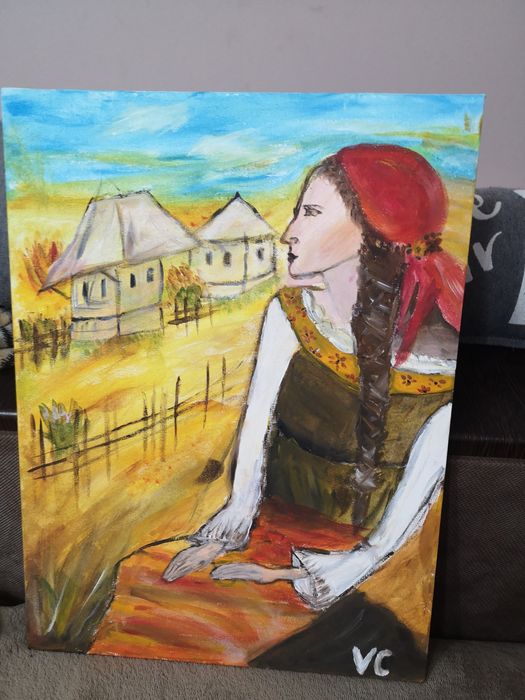 Картина " Българка"