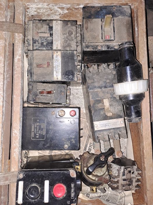 Автомат 100А промышленый советский