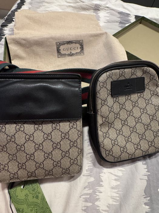 Gucci Double Belt Bag