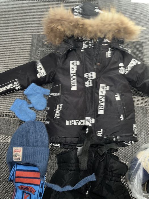 Зимний комбинезон,сапоги