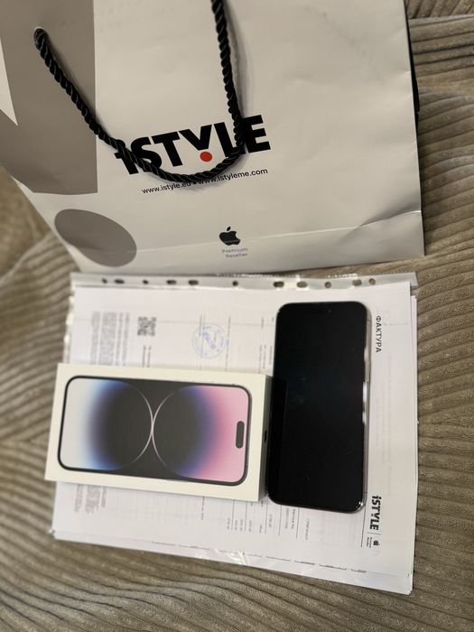 iPhone 14 Pro Max 128GB Deep Purple – КАТО НОВ! Купуван от iStyle!