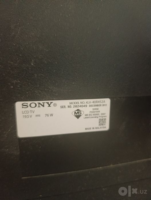 Телевизор sony bravia