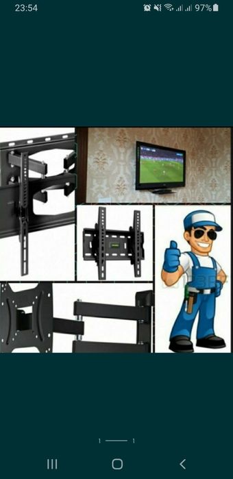 Установка и продажа стеновые  Кронштейн [Профессиональный мастер] 24/7