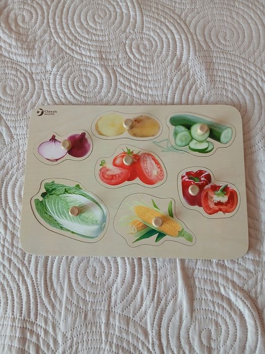 Детски дървени пъзели