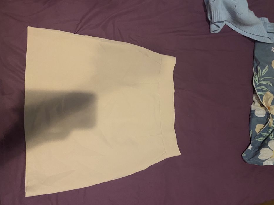 Мини юбка бежевый