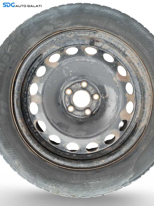 Set 4 Jante Janta Roata Roti Aluminiu 205 55 16 R16 Volkswagen New Beetle 1998 - 2011 (1J0601027R 6 1/2JX16H2 ET42) [JNT0023]