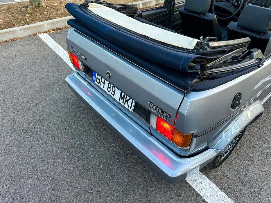 Volkswagen Golf 1 Cabriolet – Atestat Vehicul Istoric