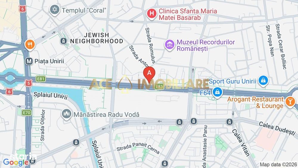 4 Camere de inchiriat | Unirii | 2 bai | Centrala | Parcare Subterana