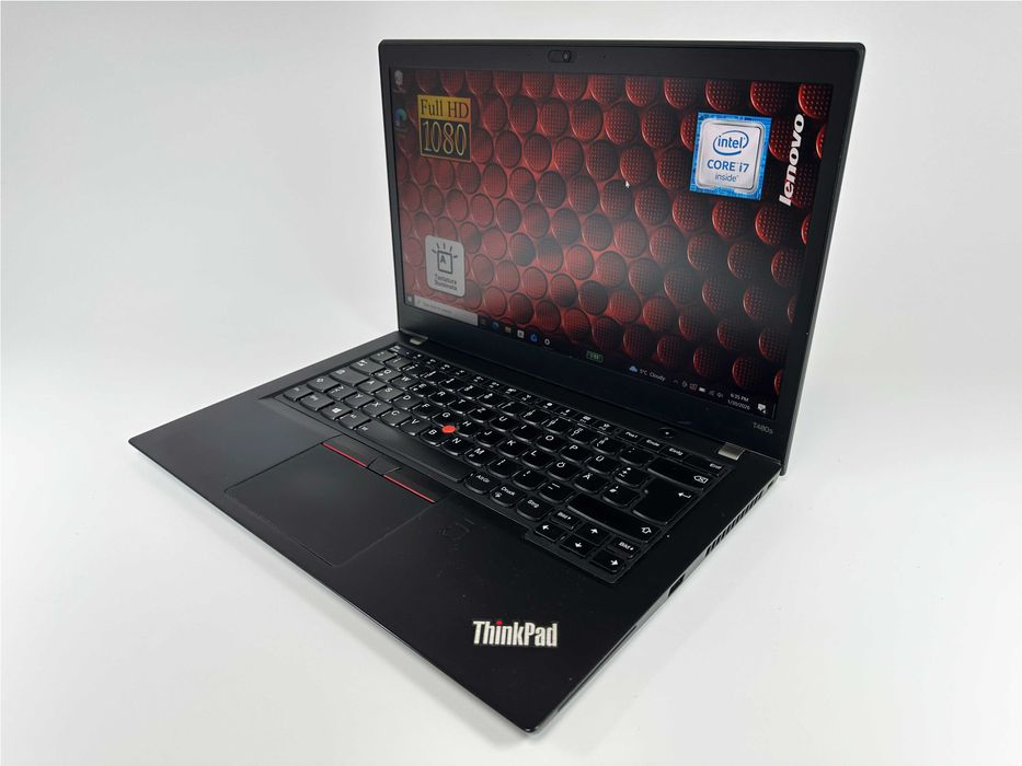 Laptop Lenovo T480s Intel i7 SSD 14 inch Full HD Garantie 12 luni