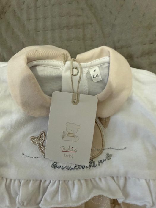 Salopeta pijama bebeluși bebe model unisex BluKids bebe Italia
