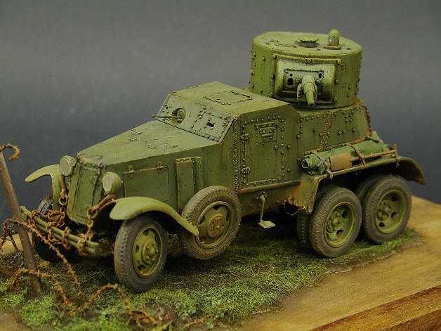 Сборная модель-Бронеавтомобиль БА-3. масштаб 1:35. ЗВЕЗДА