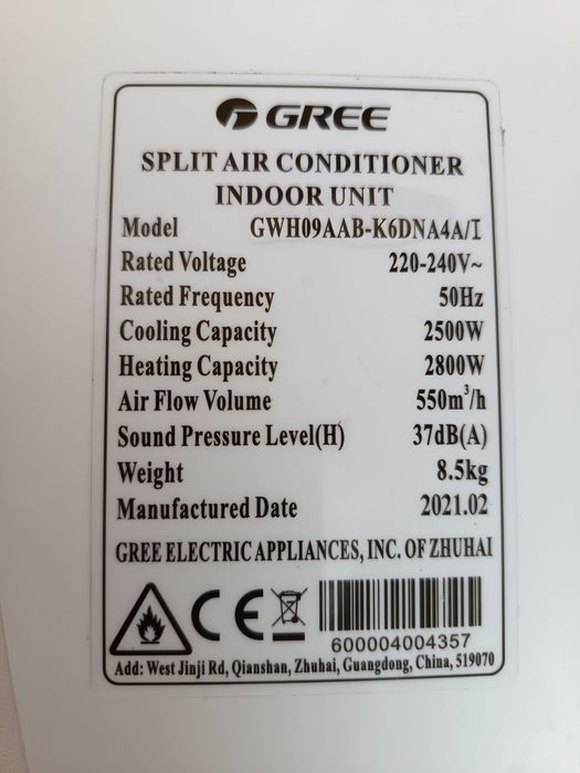 Aparate de aer conditionat căldură Midea Xtreme AC 1800 BTU Inverter S
