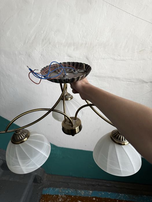 Люстра 3рожковая