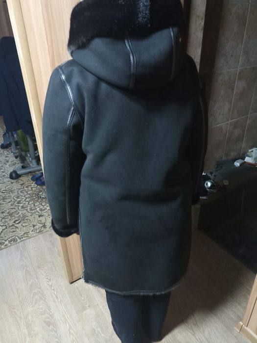 дубленка-шуба двусторонняя (лёгкая)